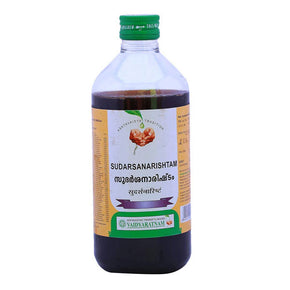 VAIDYARATNAM SUDARSANARISHTAM - pack of 4 (450 ML EACH)