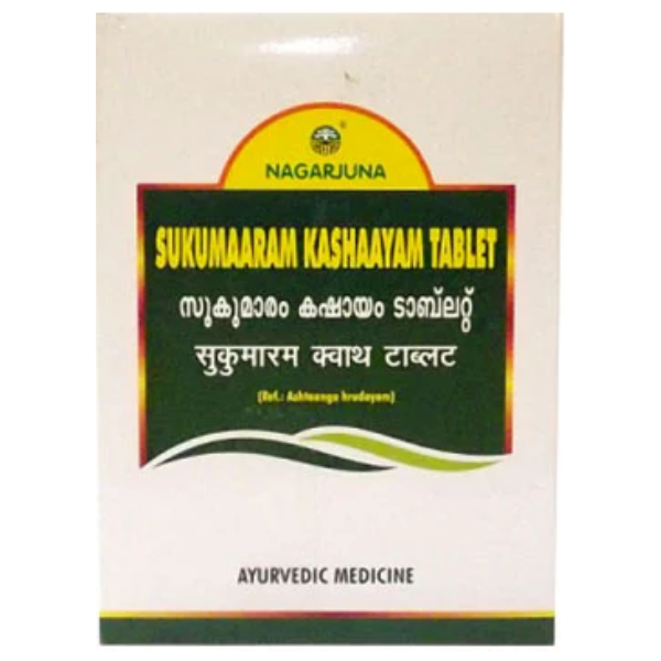 NAGARJUNA SUKUMAARAM KASHAAYAM TABLET - pack of 2 (100 TABLETS each)