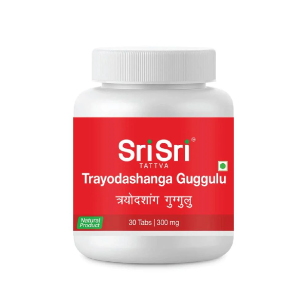 SRI SRI TATTVA TRAYODASHANGA GUGGULU - PACK OF 2 (60 TABS EACH)