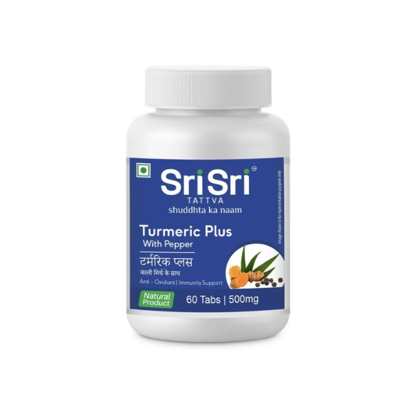SRI SRI TATTVA TURMERIC PLUS - PACK OF 3 (60 TABLETS EACH)