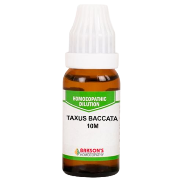 BAKSON'S HOMEOPATHY TAXUS BACCATA DILUTION 10M - PACK OF 2 (10 ML EACH)