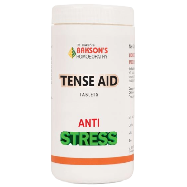 BAKSON'S HOMEOPATHY TENSE AID TABLETS