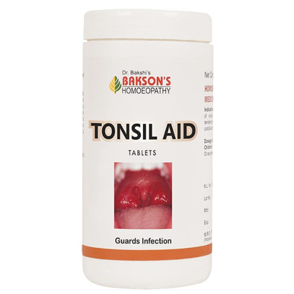 BAKSON'S HOMEOPATHY TONSIL AID TABLETS