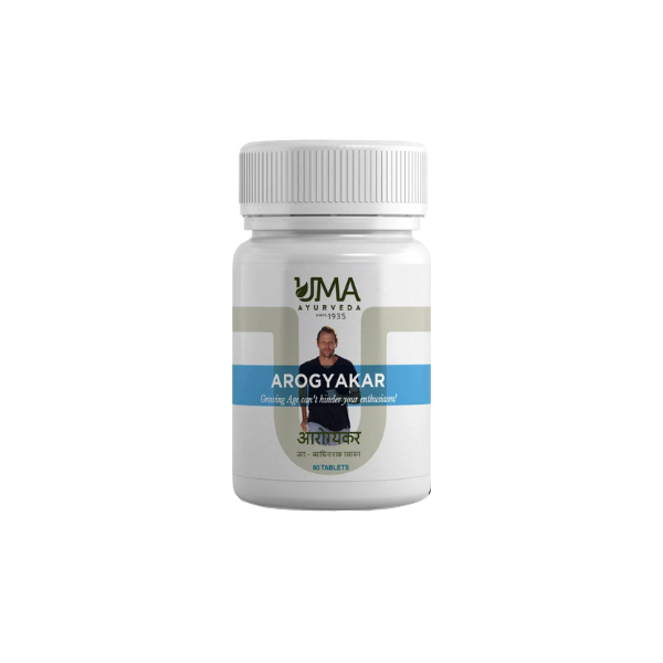 UMA AYURVEDA AROGYAKAR TABLET - Pack of 3 (60 TABS Each)