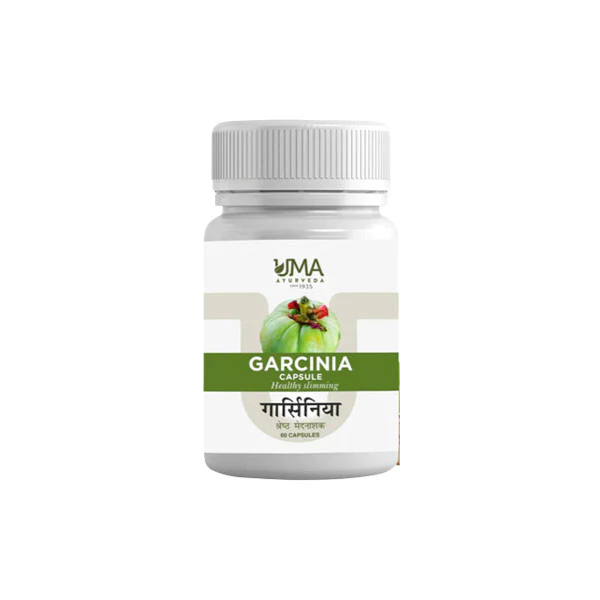 UMA AYURVEDA GARCINIA CAPSULE - Pack of 3 (60 CAPS EACH)