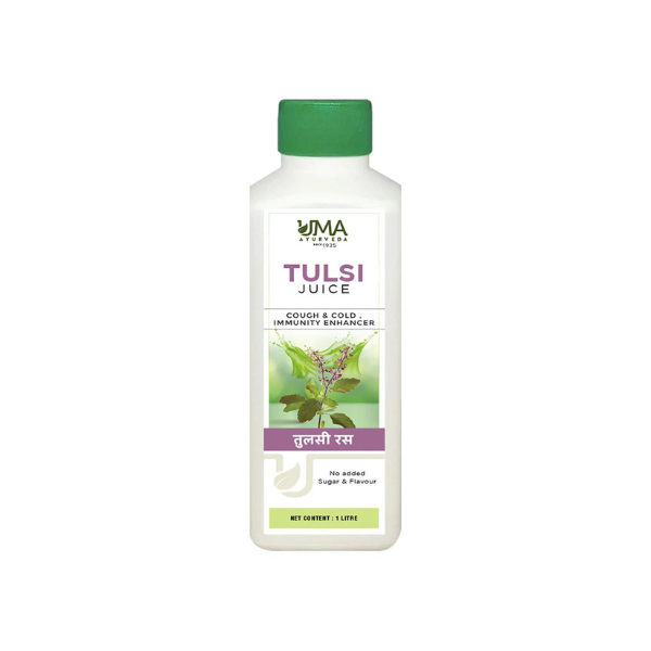 UMA AYURVEDA TULSI JUICE - Pack of 3 (1 LITRE Each)