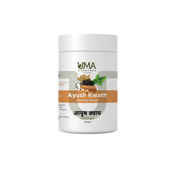 UMA AYURVEDA AYUSH KWATH -Pack of 3 (100 GRAM Each)