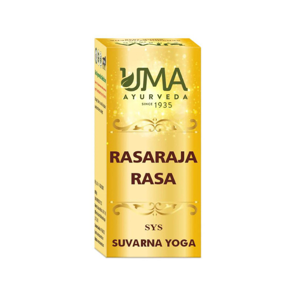 UMA AYURVEDA RASARAJA RASA TABLET (WITH GOLD)