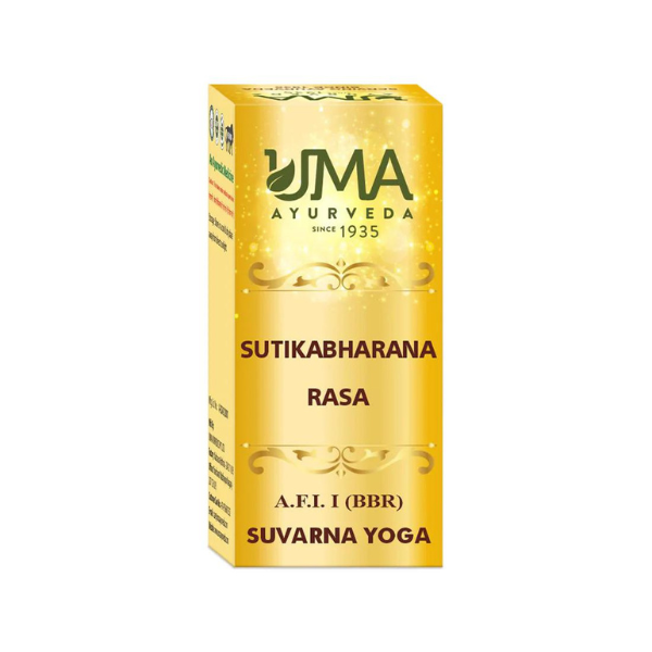 UMA AYURVEDA SUTIKABHARANA RASA TABLET (WITH GOLD)