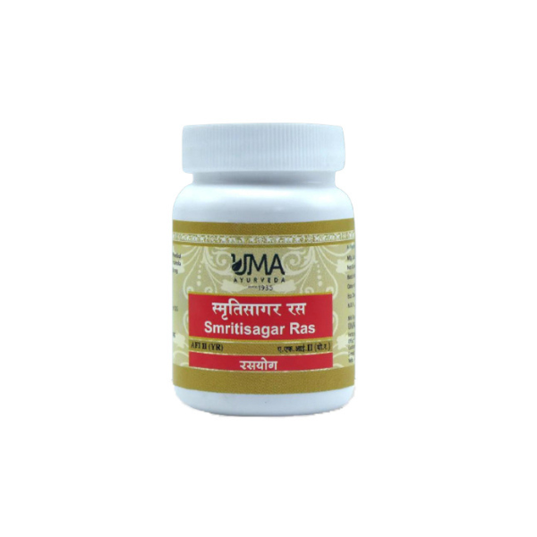 UMA AYURVEDA SMRITISAGAR RAS (80 TABLETS)