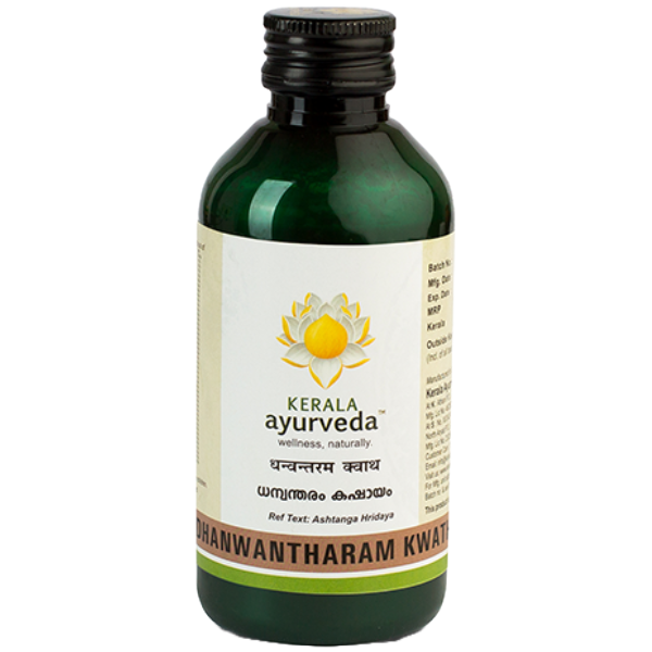 Kerala Ayurveda Dhanwantharam Kwath - PACK OF 3 (200ML EACH)
