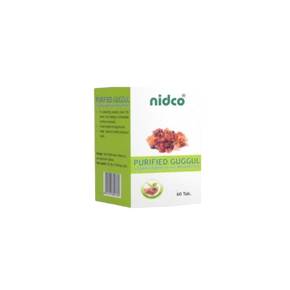 Nidco Guggul Purified Tablet (60 Tablets)