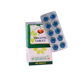 VAIDYARATNAM TRIGONIL TABLET (100 TABLETS)