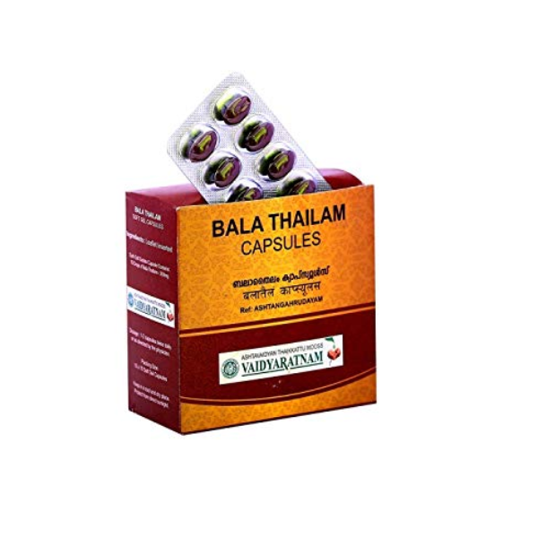 VAIDYARATNAM BALA THAILAM CAPSULE (100 CAPS)