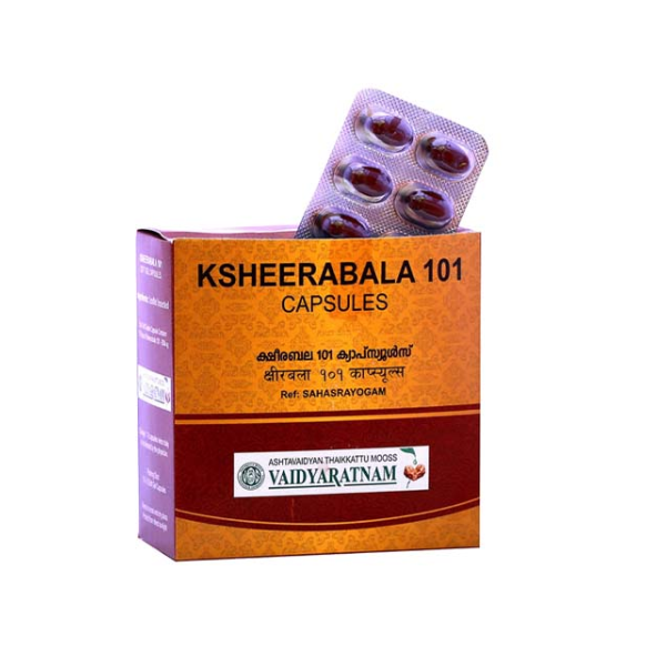VAIDYARATNAM KSHEERABALA 101 (100 CAPS)