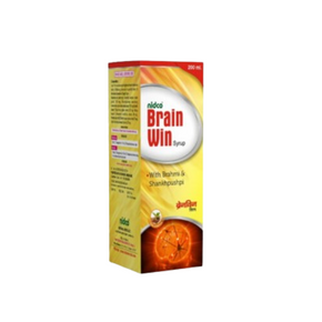 Nidco Brain Win Syrup - Pack of 5 (200ml each)