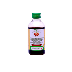 VAIDYARATNAM THRUNAPANCHAMOOLADI KASHAYAM - PACK OF 4 (200 ML EACH)
