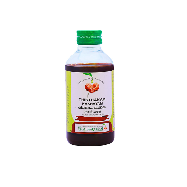 VOS THIKTHAKAM KASHAYAM - PACK OF 3 (200 ML EACH)
