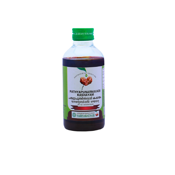 VAIDYARATNAM PATHYAPUNARNAVADI KASHAYAM - PACK OF 4 (200 ML EACH)