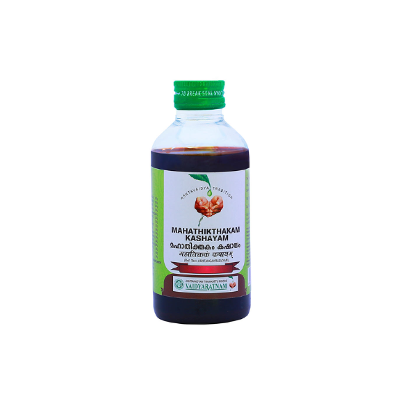 VAIDYARATNAM MAHATHIKTHAKAM KASHAYAM - PACK OF 3 (200 ML EACH)
