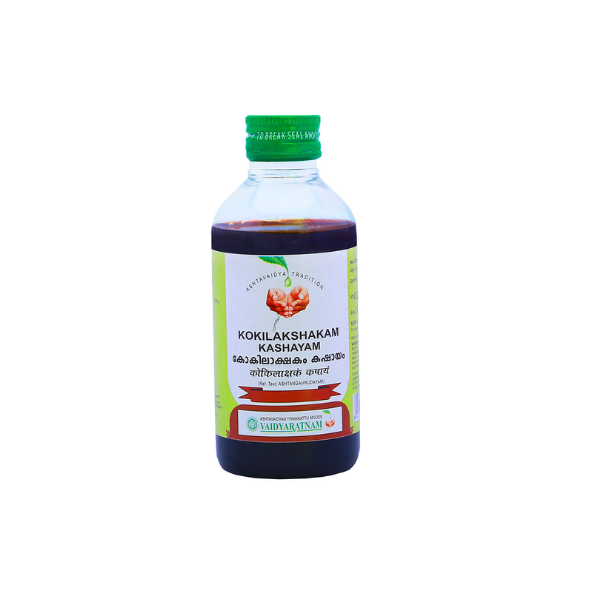 VAIDYARATNAM KOKILAKSHAKAM KASHAYAM - PACK OF 4 (200 ML EACH)