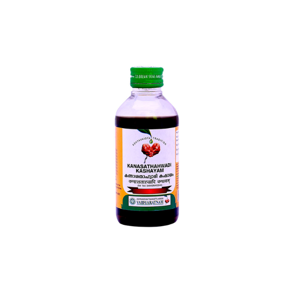 VAIDYARATNAM KANASATHAHWADI KASHAYAM - PACK OF 4 (200 ML EACH)