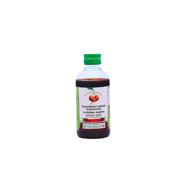 VAIDYARATNAM DHANWANTHARAM KASHAYAM - PACK OF 3 (200 ML EACH)