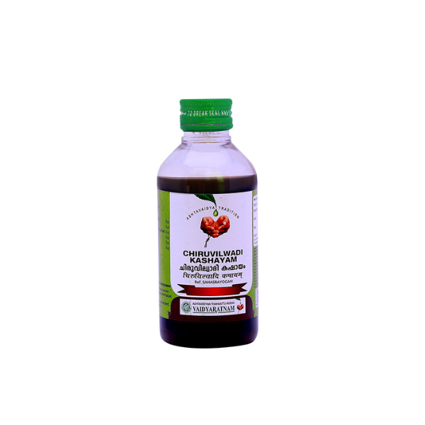 VAIDYARATNAM CHIRUVILWADI KASHAYAM - PACK OF 3 (200 ML EACH)
