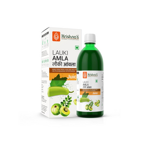 KRISHNA'S LAUKI AMLA JUICE - PACK OF 3 (500 ML EACH)