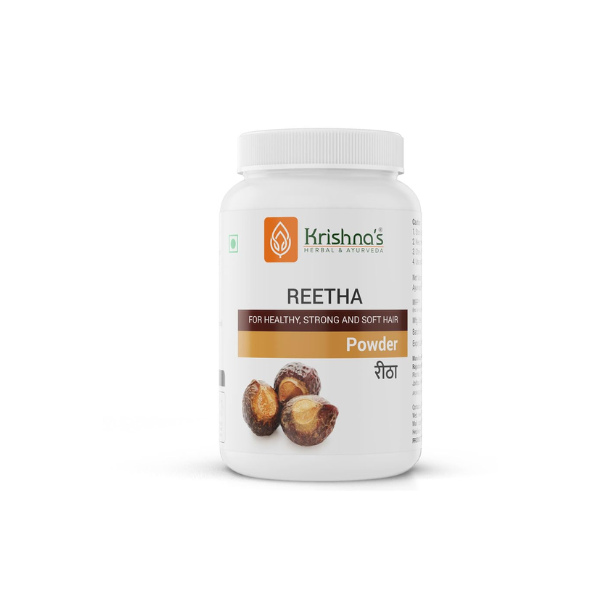 KRISHNA'S REETHA POWDER - PACK OF 7 (100 GM EACH)