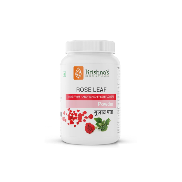 KRISHNA'S ROSE LEAF POWDER - PACK OF 2 (100 GM EACH)