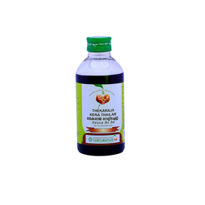 VAIDYARATNAM THEKARAJA KERA THAILAM - PACK OF 3 (200ML EACH)