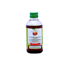VAIDYARATNAM SATHAHWADI ANUVASANA THAILAM - PACK OF 3 (200 ML EACH)
