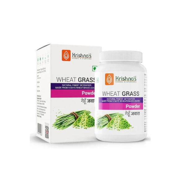 Krishna's Wheatgrass Powder - Pack of 2 (100 GM each)
