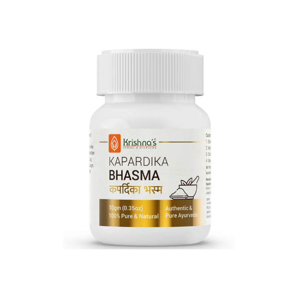 KRISHNA'S KAPARDIKA BHASMA - Pack of 6 (10 GM each)