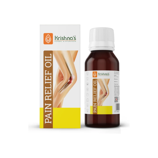 KRISHNA'S PAIN RELIEF OIL - PACK OF 4 (50 ML EACH)