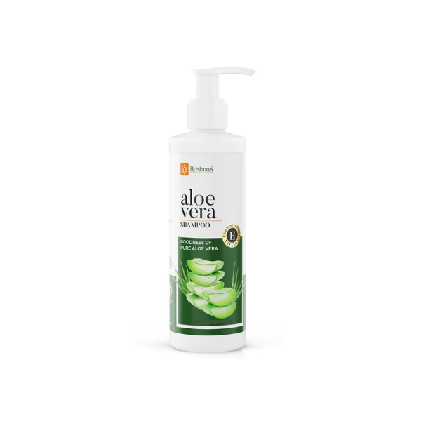KRISHNA'S ALOE VERA SHAMPOO - PACK OF 2 (500 ML EACH)
