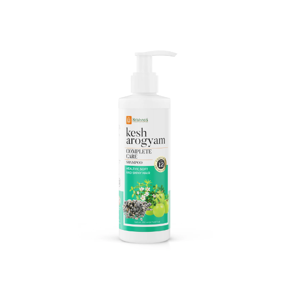 KRISHNA'S KESHAROGYAM COMPLETE CARE SHAMPOO - PACK OF 4 (200 ML EACH)