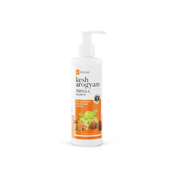 KRISHNA'S KESHAROGYAM TRIPHALA SHAMPOO - PACK OF 4 (200 ML EACH)