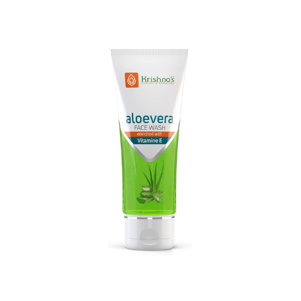 KRISHNA'S ALOE VERA FACE WASH - PACK OF 5 (100 ML EACH)