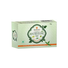 KRISHNA'S AYURVEDIC SOAP - PACK OF 8 (75 GM EACH)