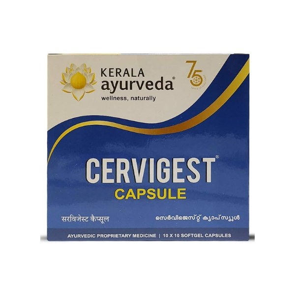 KERALA AYURVEDA CERVIGEST CAPSULES (100 CAPS)