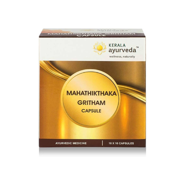 KERALA AYURVEDA MAHATHIKTHAKA GRITHAM CAPSULE (100 CAPS)
