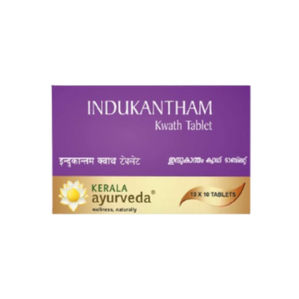 KERALA AYURVEDA INDUKANTHAM KWATH TABLET- PACK OF 2 (100 TABS EACH)