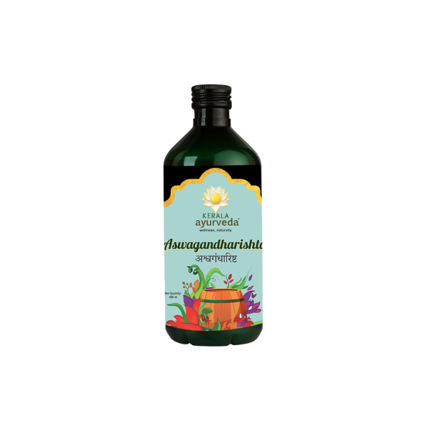 KERALA AYURVEDA ASWAGANDHARISHTA - PACK OF 2 (450ML EACH)
