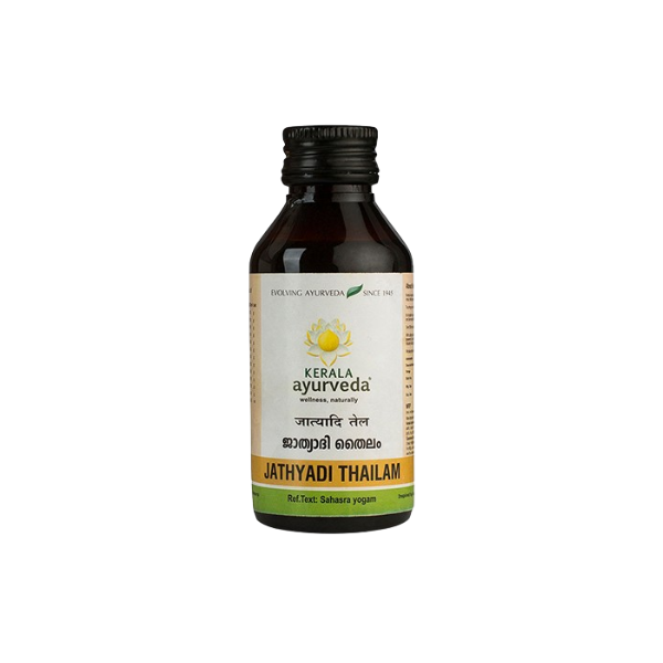 KERALA AYURVEDA JATHYADI THAILAM - PACK OF 5 (100ML EACH)