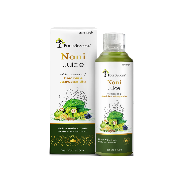 Four Seasons Ayurveda Noni Juice - Pack of 2 (500 ML each)