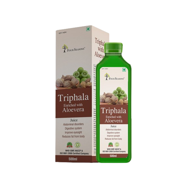 Four Seasons Ayurveda Triphala Juice - Pack of 3 (500 ML each)