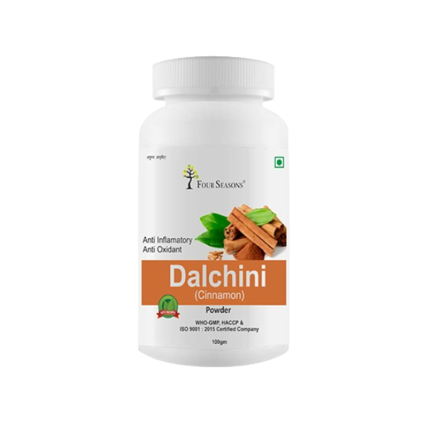 Four Seasons Ayurveda Dalchini Powder - Pack of 5 (100 GM each)