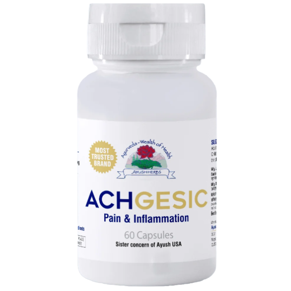 AYUSH ACHGESIC - Pack of 2 (60 Capsules each)